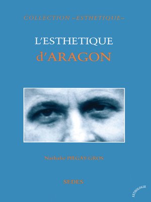 cover image of L'Esthétique d'Aragon